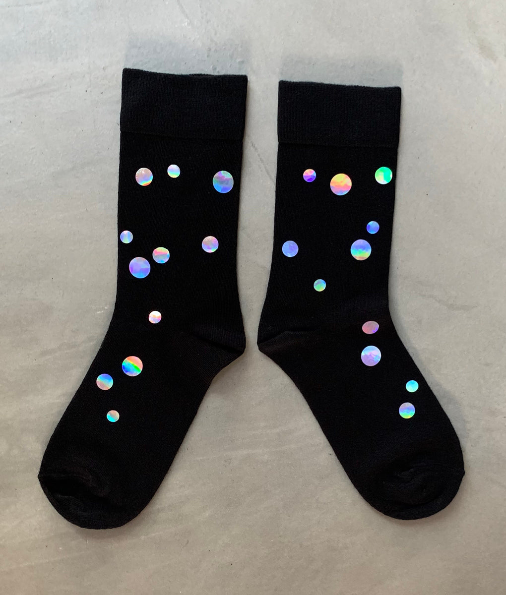 Waldraud-Holo-Dots-Socks-Starstyling